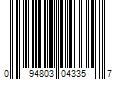 Barcode Image for UPC code 094803043357