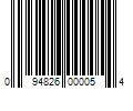 Barcode Image for UPC code 094826000054