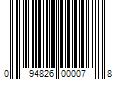 Barcode Image for UPC code 094826000078