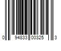 Barcode Image for UPC code 094833003253