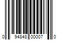 Barcode Image for UPC code 094848000070