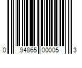 Barcode Image for UPC code 094865000053