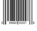 Barcode Image for UPC code 094880000076