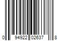 Barcode Image for UPC code 094922026378