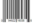 Barcode Image for UPC code 094922160355