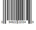 Barcode Image for UPC code 094922220349