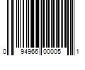 Barcode Image for UPC code 094966000051