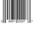 Barcode Image for UPC code 094971000077