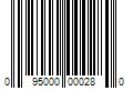 Barcode Image for UPC code 095000000280