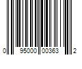 Barcode Image for UPC code 095000003632