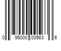 Barcode Image for UPC code 095000005636