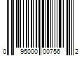 Barcode Image for UPC code 095000007562