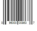 Barcode Image for UPC code 095000008637