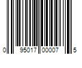 Barcode Image for UPC code 095017000075