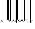 Barcode Image for UPC code 095100006052