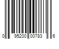 Barcode Image for UPC code 095200007836