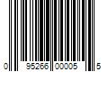 Barcode Image for UPC code 095266000055