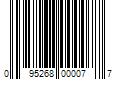 Barcode Image for UPC code 095268000077