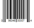 Barcode Image for UPC code 095346000074