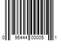 Barcode Image for UPC code 095444000051