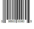 Barcode Image for UPC code 095500000605