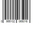 Barcode Image for UPC code 09551020650153