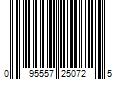 Barcode Image for UPC code 095557250725