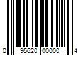 Barcode Image for UPC code 095620000004