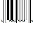 Barcode Image for UPC code 095630000025