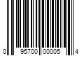 Barcode Image for UPC code 095700000054