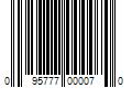 Barcode Image for UPC code 095777000070