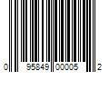 Barcode Image for UPC code 095849000052