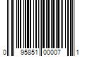 Barcode Image for UPC code 095851000071