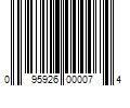 Barcode Image for UPC code 095926000074