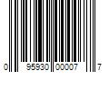 Barcode Image for UPC code 095930000077