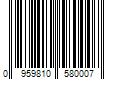 Barcode Image for UPC code 09598105800034