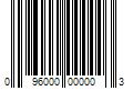 Barcode Image for UPC code 096000000003