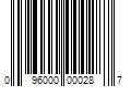 Barcode Image for UPC code 096000000287