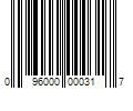 Barcode Image for UPC code 096000000317