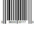 Barcode Image for UPC code 096000001178