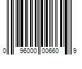 Barcode Image for UPC code 096000006609