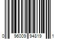 Barcode Image for UPC code 096009948191