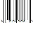 Barcode Image for UPC code 096100000033