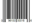 Barcode Image for UPC code 096100000156