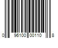 Barcode Image for UPC code 096100001108