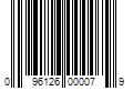 Barcode Image for UPC code 096126000079