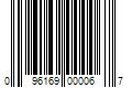 Barcode Image for UPC code 096169000067