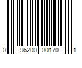 Barcode Image for UPC code 096200001701