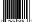 Barcode Image for UPC code 096200005334