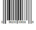 Barcode Image for UPC code 096200006386